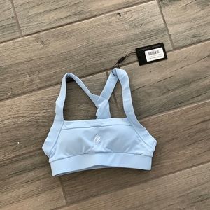 La Hana Tyler t back crop sports bra